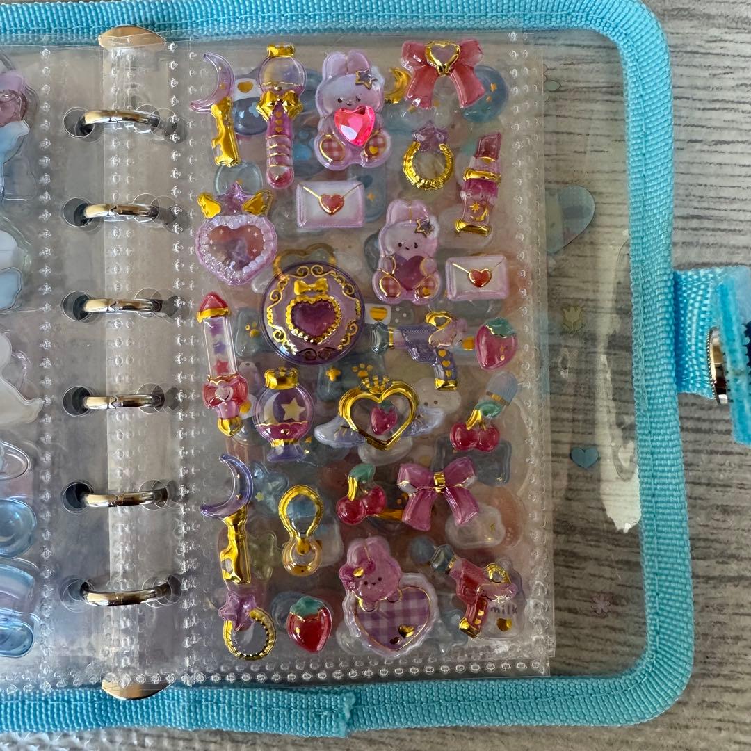 ウサハナ　シール帳　完成品