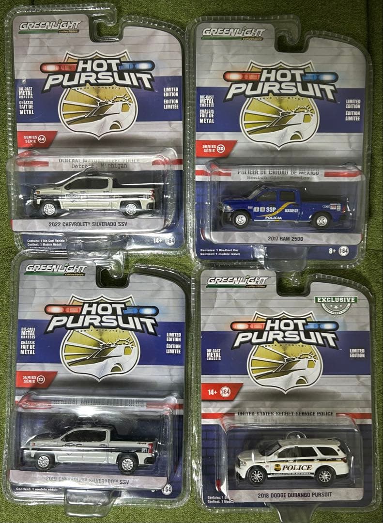 GREENLIGHT 1/64 グリーンライト アメリカン ポリスカー 7種