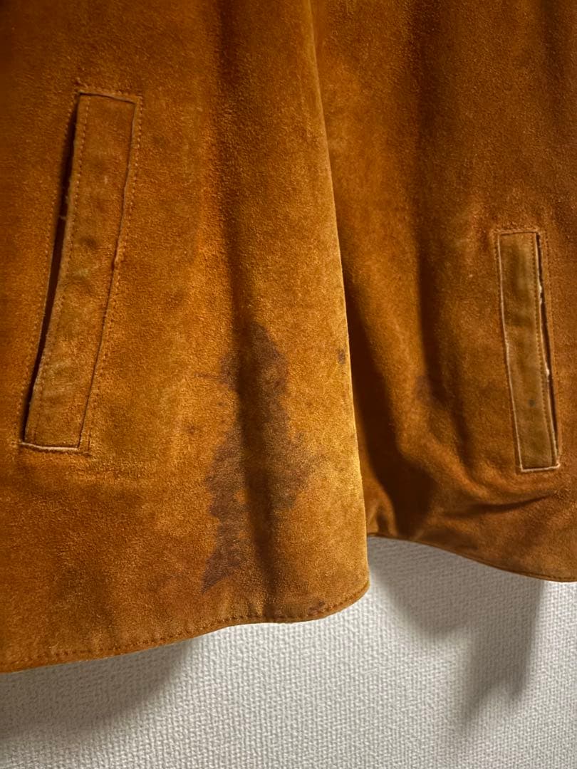 50s LEVIS スウェード レザー ボア ジャケット ショートホーン