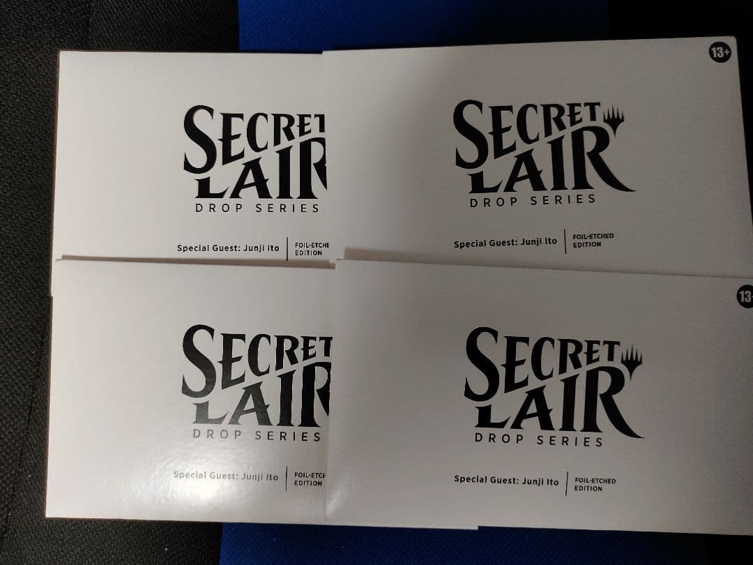 MTG Secret Lair Junji ito 日本語 foil　4封セット