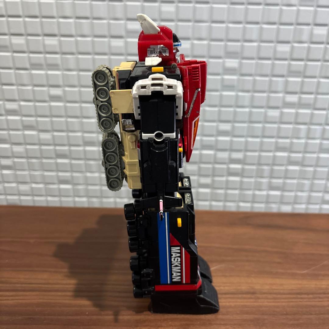 1987年 DX超合金 光戦隊マスクマン 光速合体グレートファイブ バンダイ