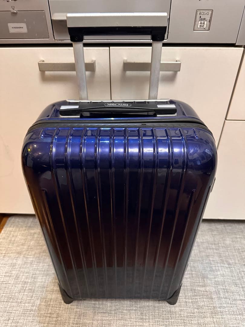 RIMOWA キャリーケース ブルー 24時間セール!