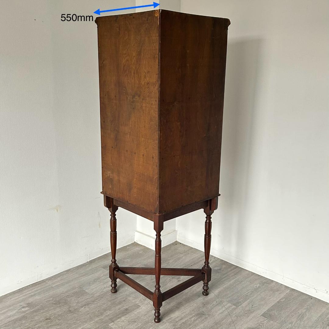 【最終値下げ】イギリス アンティーク　家具 コーナーキャビネット 296A