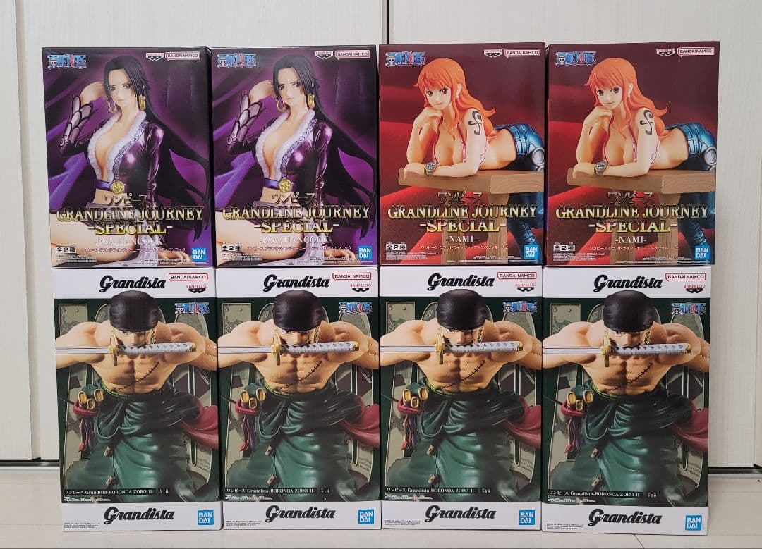 ワンピース　グランディスタ　グランドラインジャーニー　ゾロ　ナミ　ハンコック