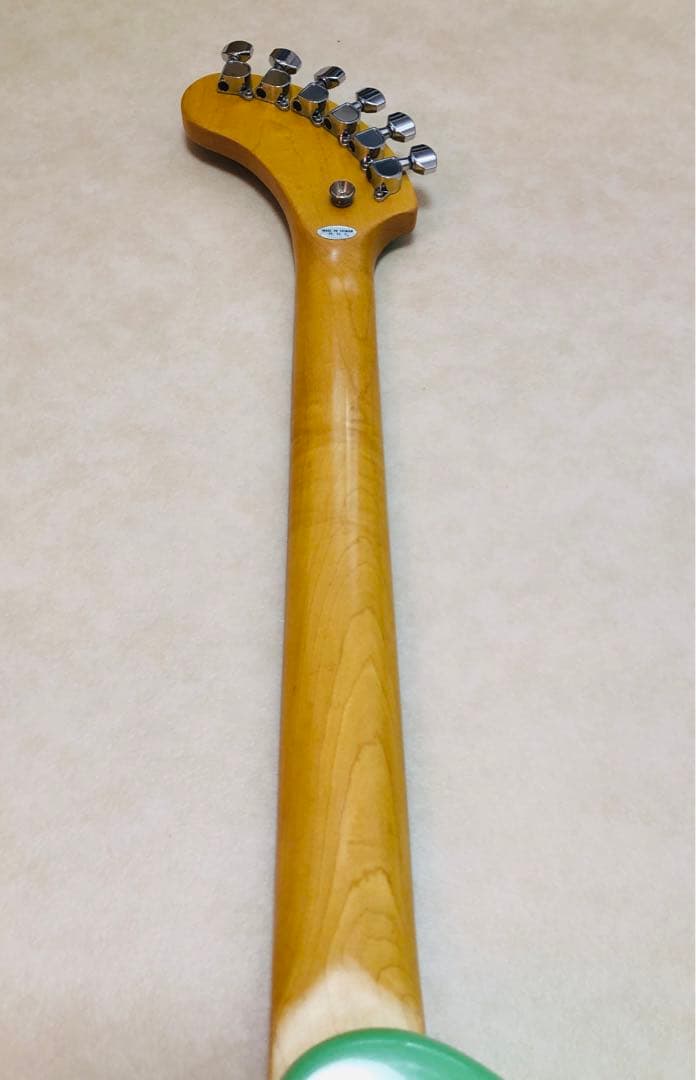 【超美品】ZO-3 ミントグリーン アンプ内蔵ミニギター 専用ケース付き！！