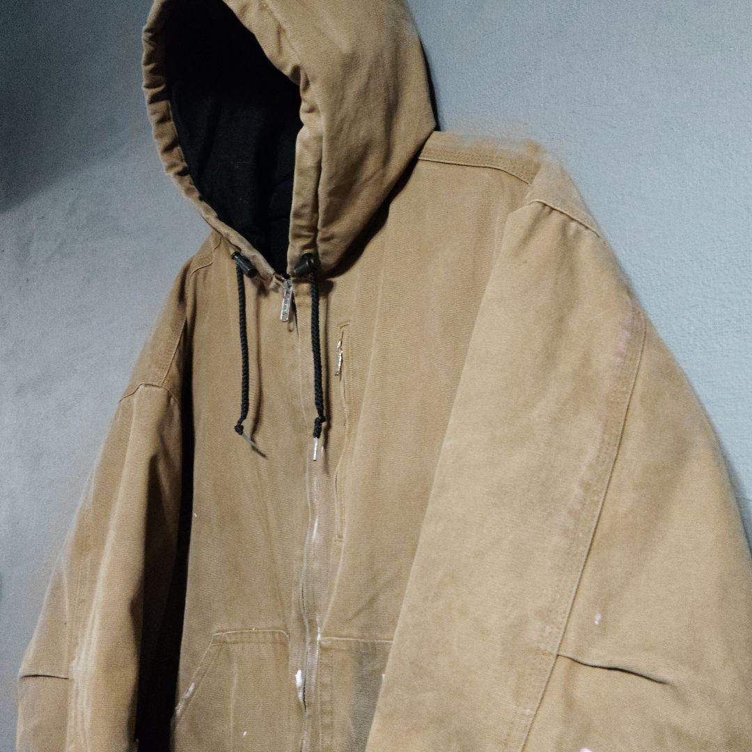 こ*き様 Carharttカーハートアクティブジャケット ダック生地