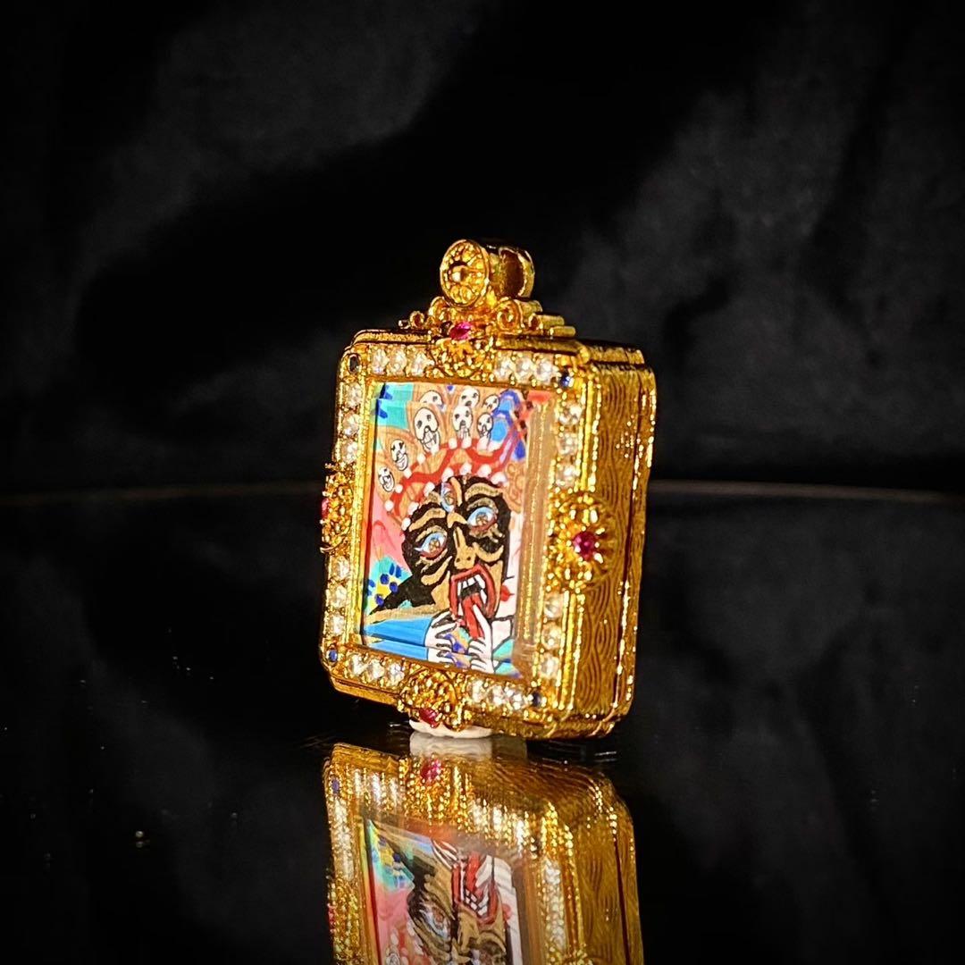 伝統的工芸品 30mm カラフルな装飾 超レア品 総合運 開運 御守り