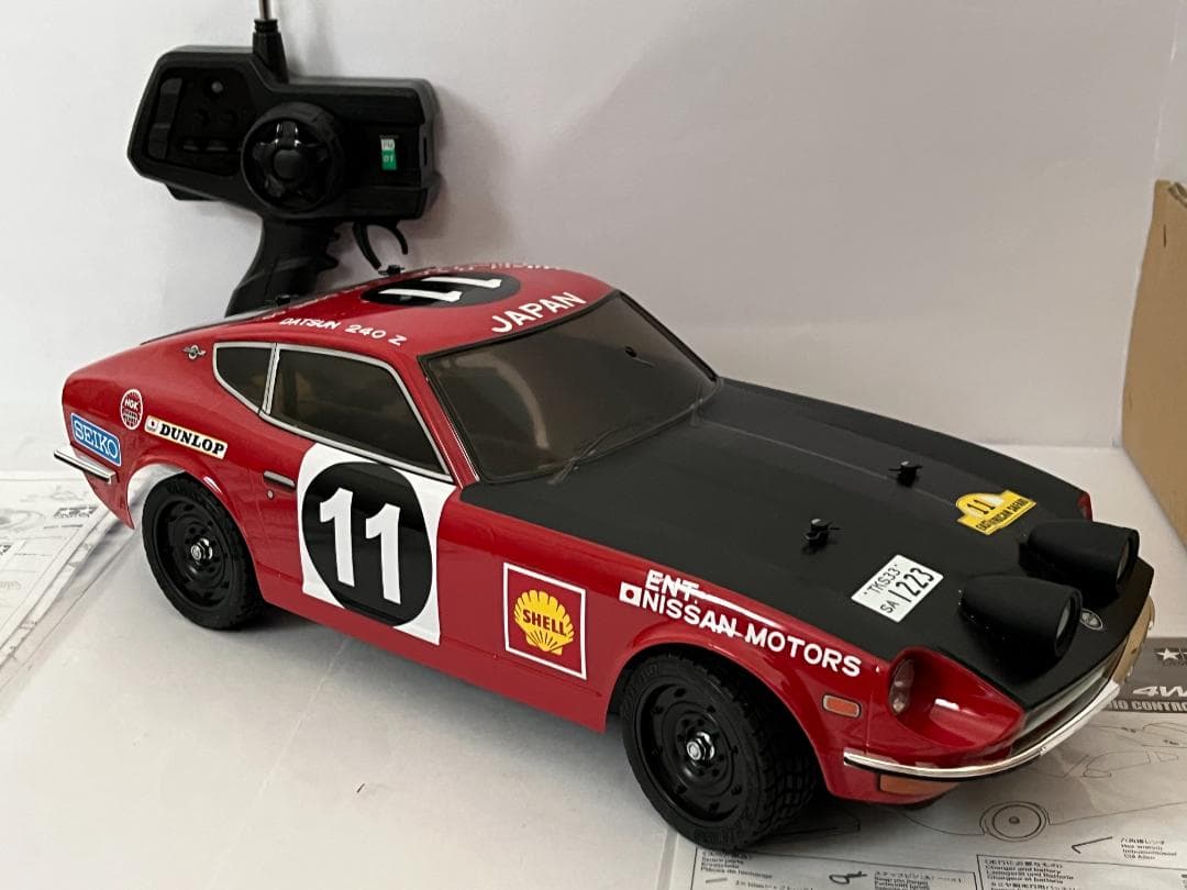 タミヤ 1/10 XB PRO DATSUN 240Z RALLY TT-01E
