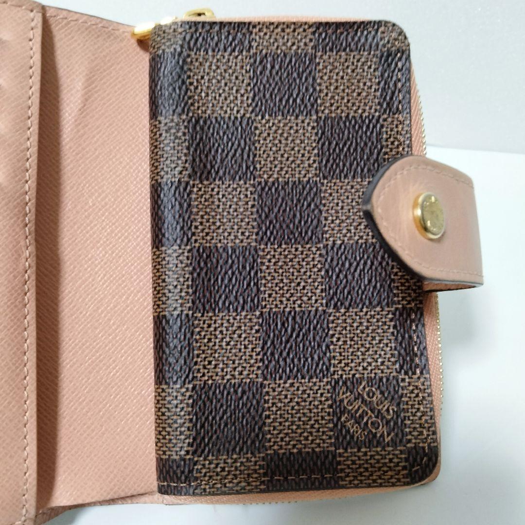 ルイヴィトン ダミエ ポルトフォイユ ジュリエット コンパクト ウォレット