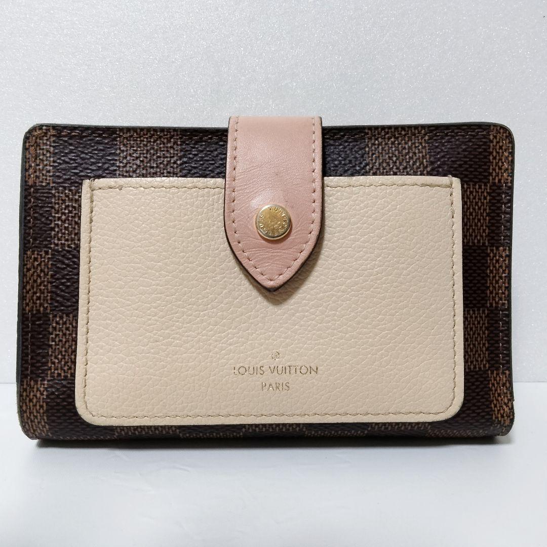 ルイヴィトン ダミエ ポルトフォイユ ジュリエット コンパクト ウォレット