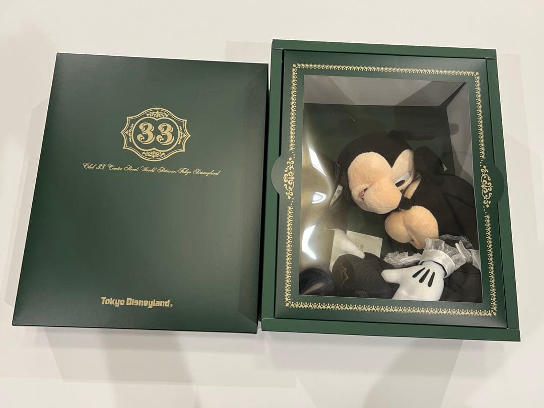 東京ディズニーランド クラブ33 ぬいぐるみ ミッキー ミニー