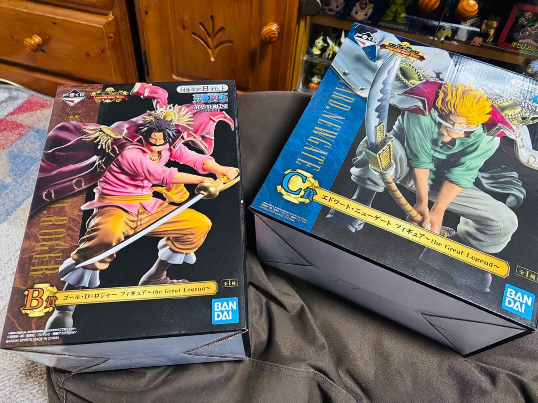 ワンピース一番くじ　ゴールドロジャー　ニューゲート　フィギュア