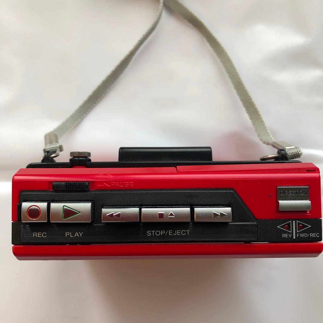 ソニー　カセット　ウォークマン　WMーR15 レッド