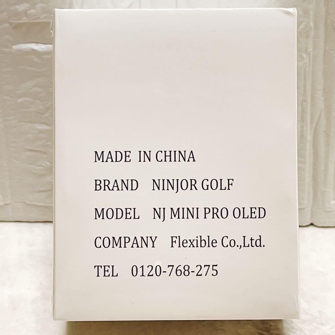 ニンジャーゴルフ ゴルフ レーザー 距離計 NJ ミニ プロ OLED ブラック