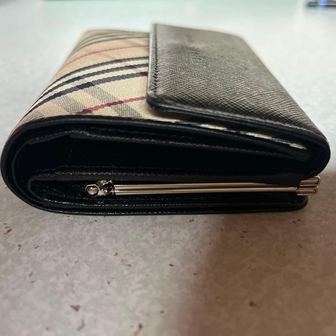 Burberry 二つ折り財布 チェック柄
