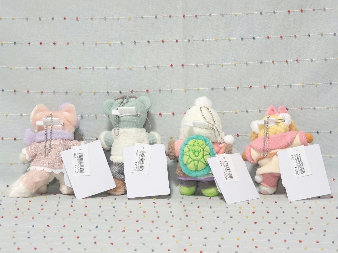 シークレット・オブ・スノーウィーデイ ぬいぐるみバッジ ディズニーシー