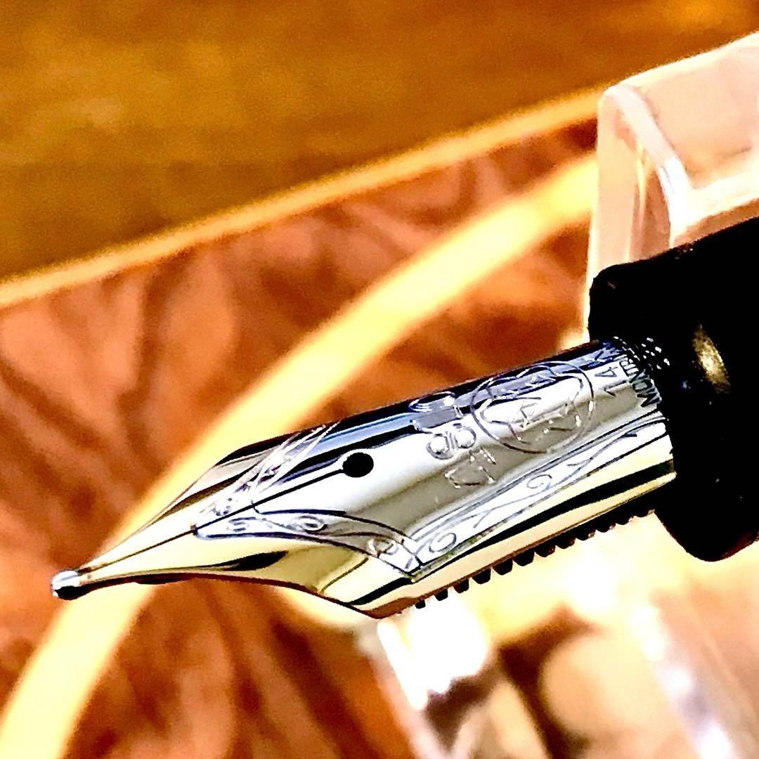 ☆超お勧め☆美しいモンブランマイスターシュテック146プラチナライン(M)14K