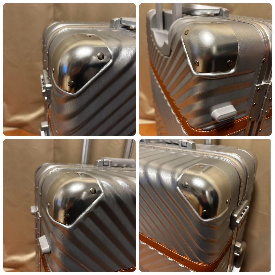 【美品】60L ABS＋PC 素材 ハードキャリー TSAロック ストッパー付き