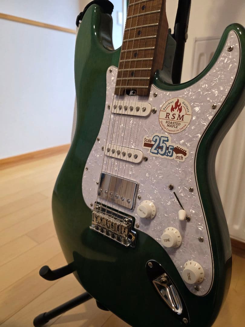 BACCHUS バッカス BSH-850/RSM S-MAB エレキギター