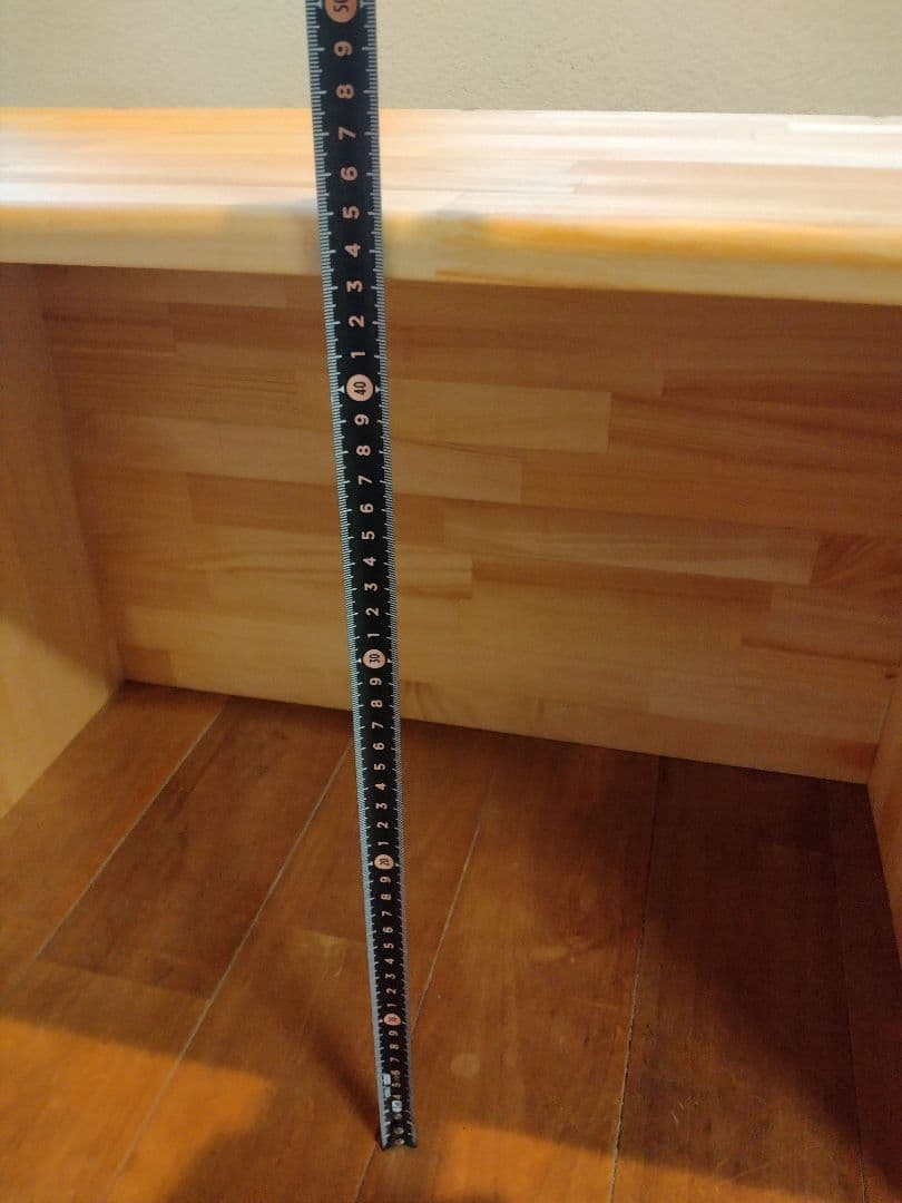 木製　ハンドメイド　オーダー　コの字　キヌカ　踏み台　ベンチ　水槽台　玄関台