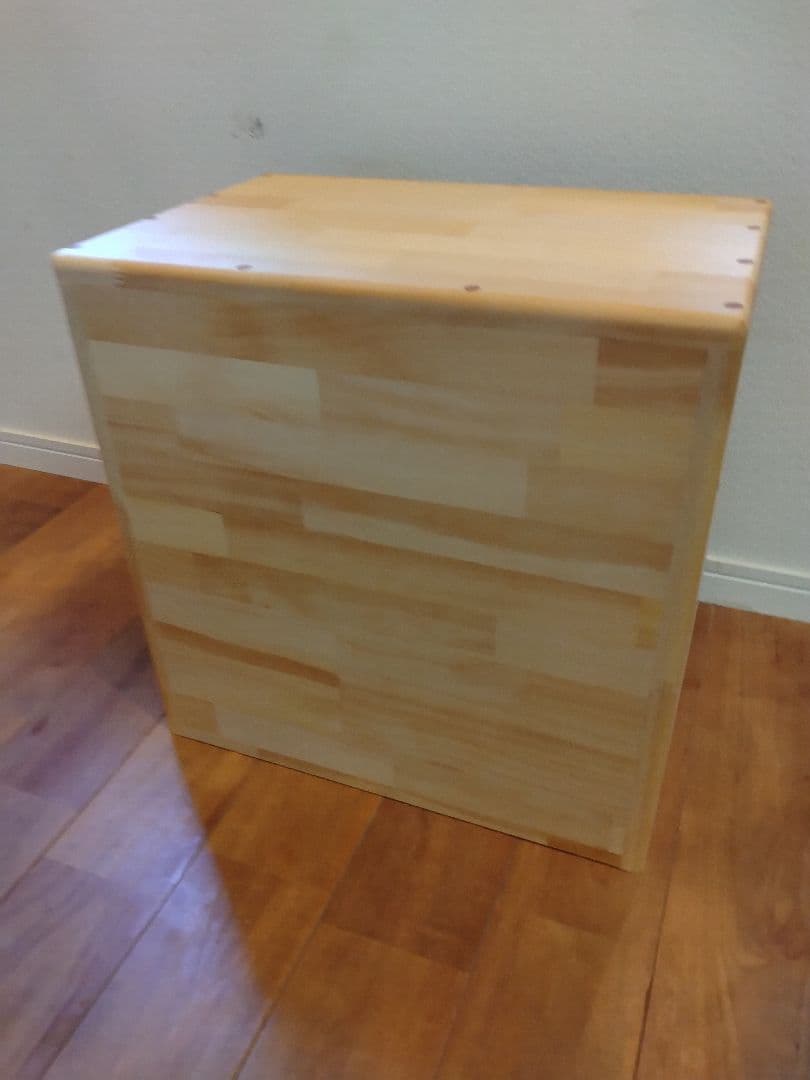 木製　ハンドメイド　オーダー　コの字　キヌカ　踏み台　ベンチ　水槽台　玄関台