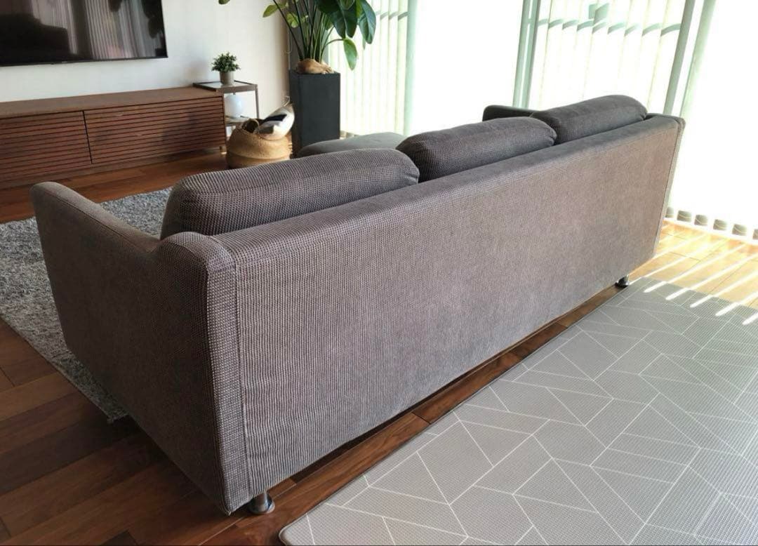 なっとうノッティ　3P ソファ オットマン カウチソファ