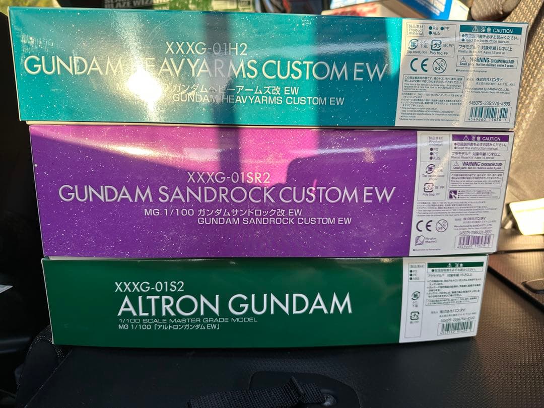 mg サンドロック改　EW、ヘビーアームズ改　EW、アルトロン