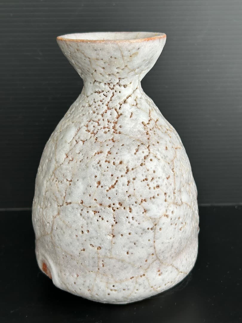 志野徳利 (加藤西陵作)