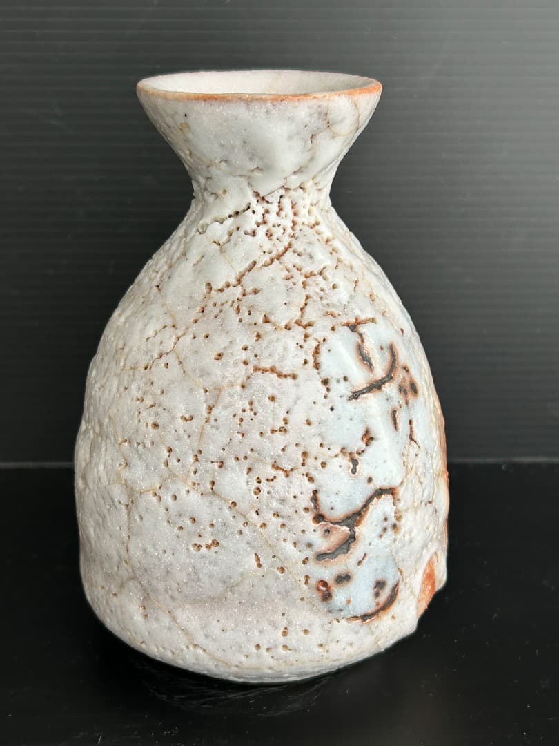 志野徳利 (加藤西陵作)