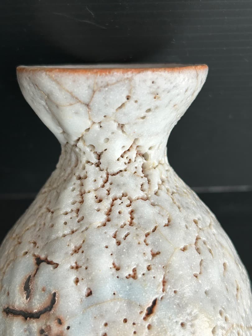 志野徳利 (加藤西陵作)