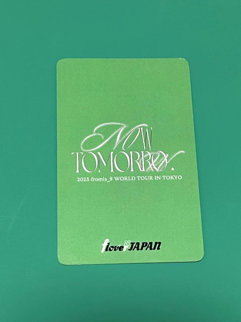 d*4様 fromis_9 トレカ チェヨン　FCトレーディングカード フォトカ