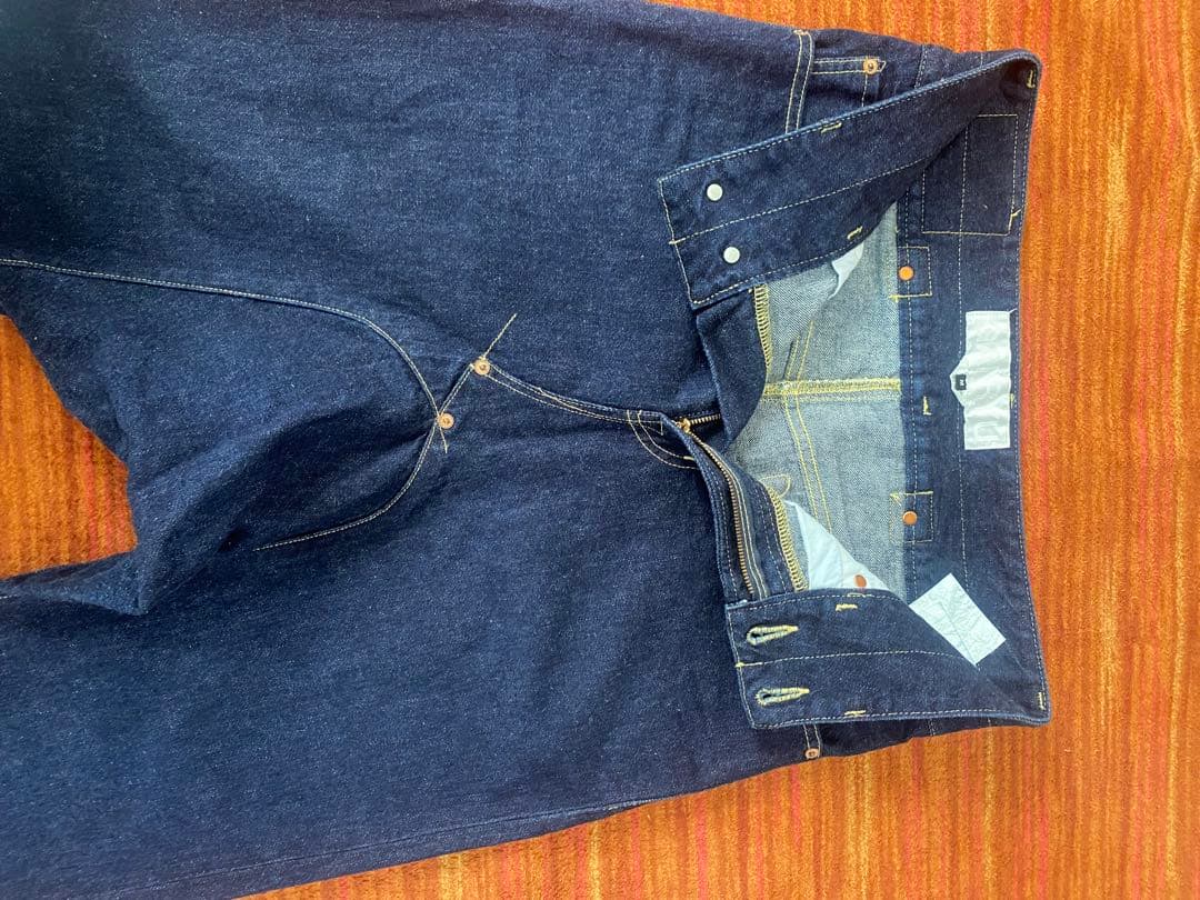 FUMITO GANRYU ガンリュウ デニム サルエル パンツ M インディゴ