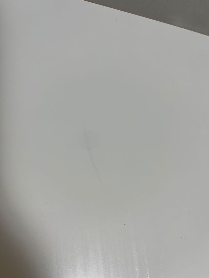 【引取り限定】JSFワークプラス　コンパスレッグデスク　ホワイト