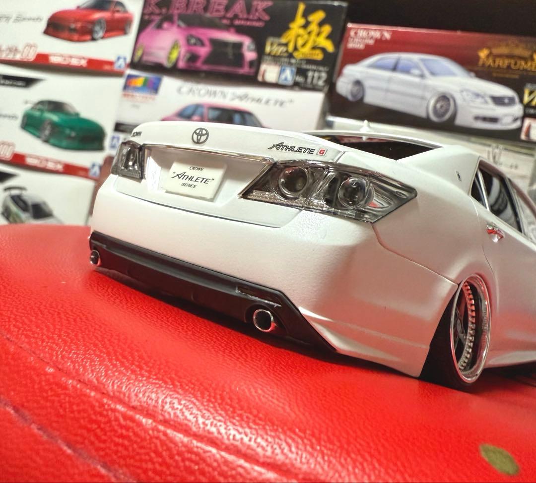 アオシマ GRS214 クラウン アスリート 後期型