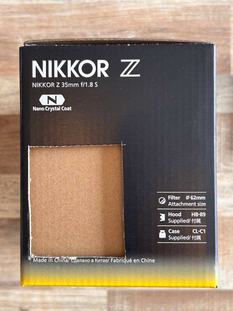 NIKKOR Z 35mm f/1.8 S 美品｜保証期間内｜ZXIIプロテクタ