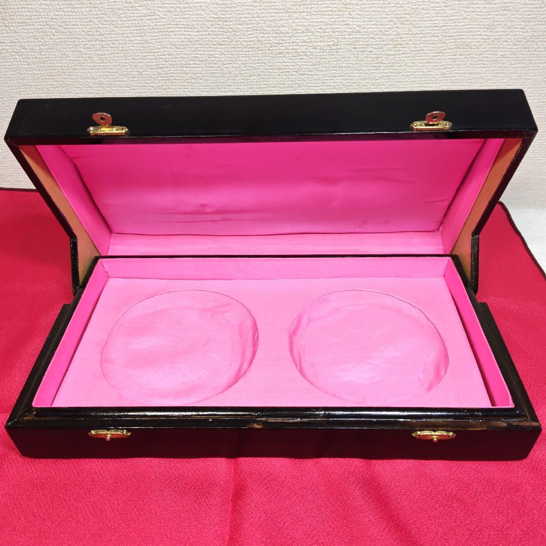 雲南囲碁　碁石　専用ケース&布製碁盤付き