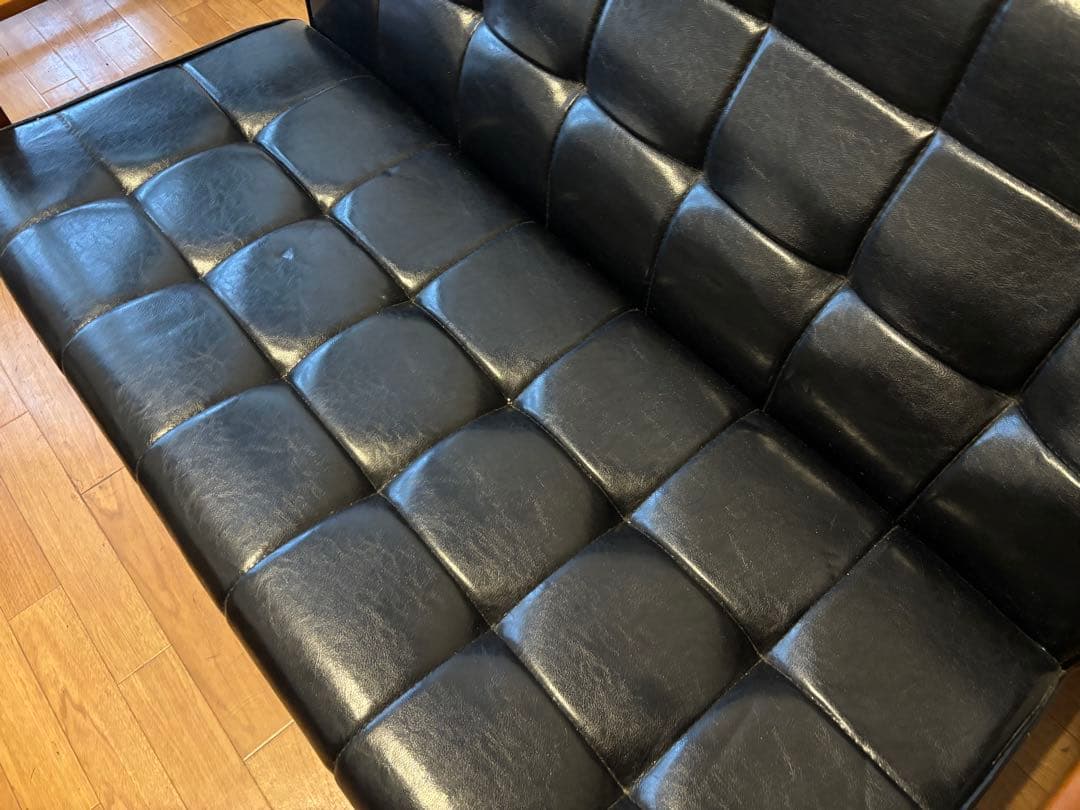 週末値下げ　カリモク風ソファ　萩原シャーク2 二人掛けソファ