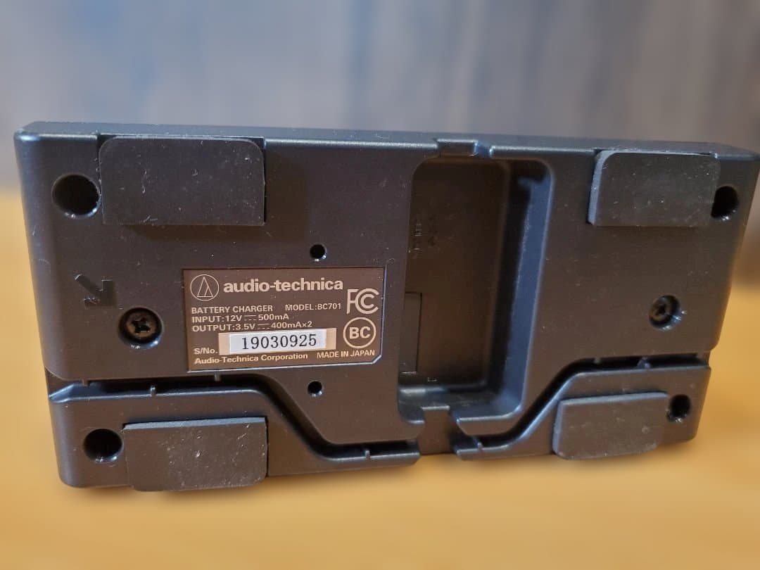 audio-technica マイク　充電器　セット