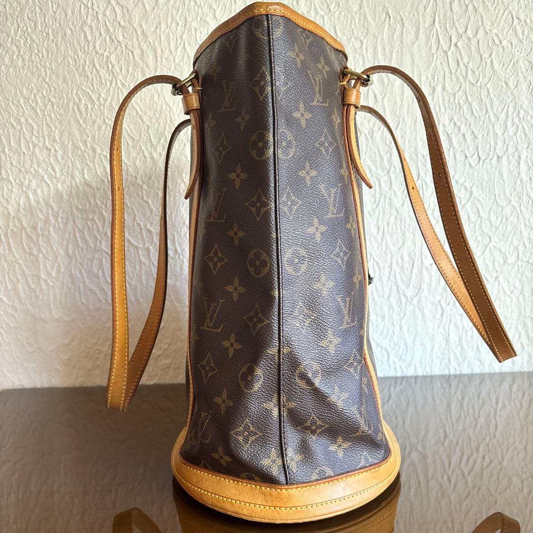 【ベタなし】LOUIS VUITTON バケット GM モノグラム
