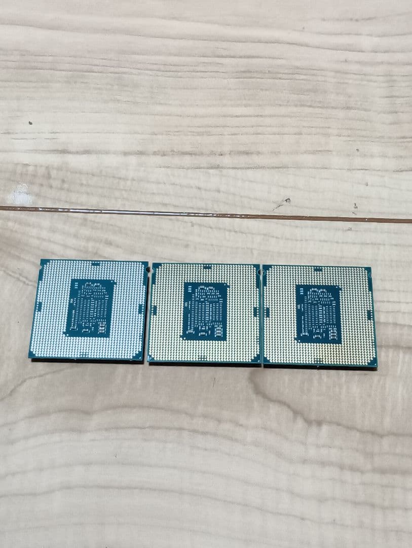 動作確認済み　Intel Core i5 7400 7500 合計3個