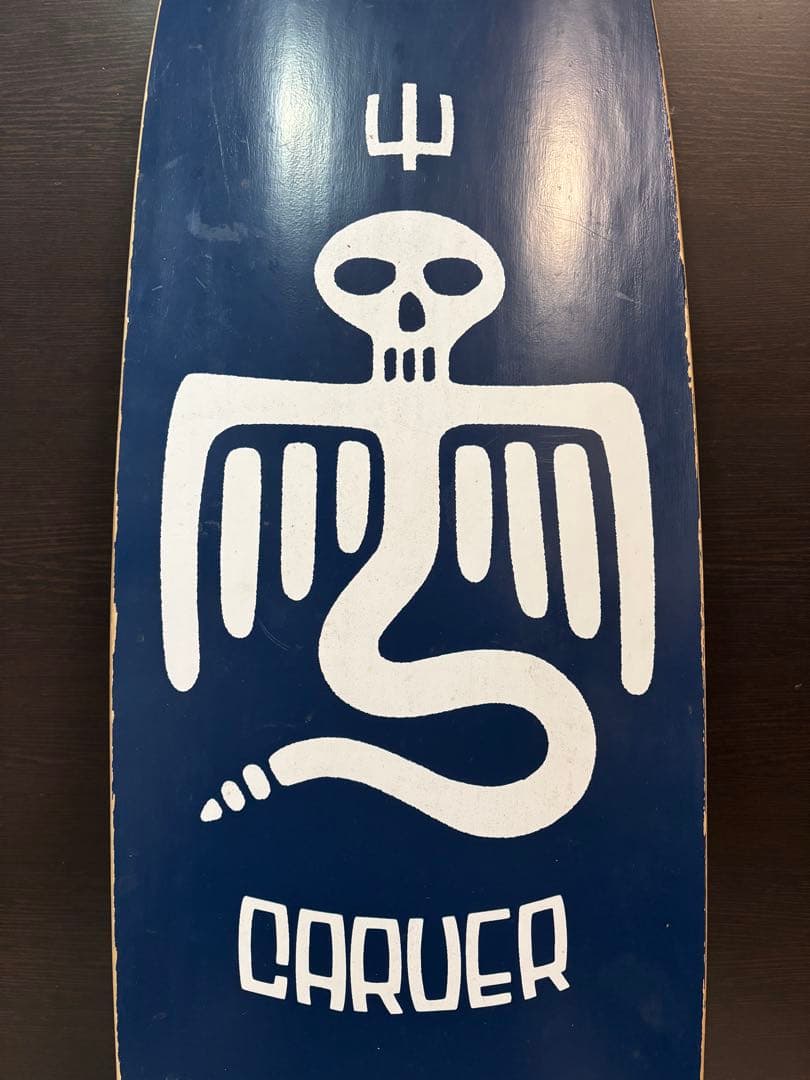 Carver スケートボードデッキ ネイビー