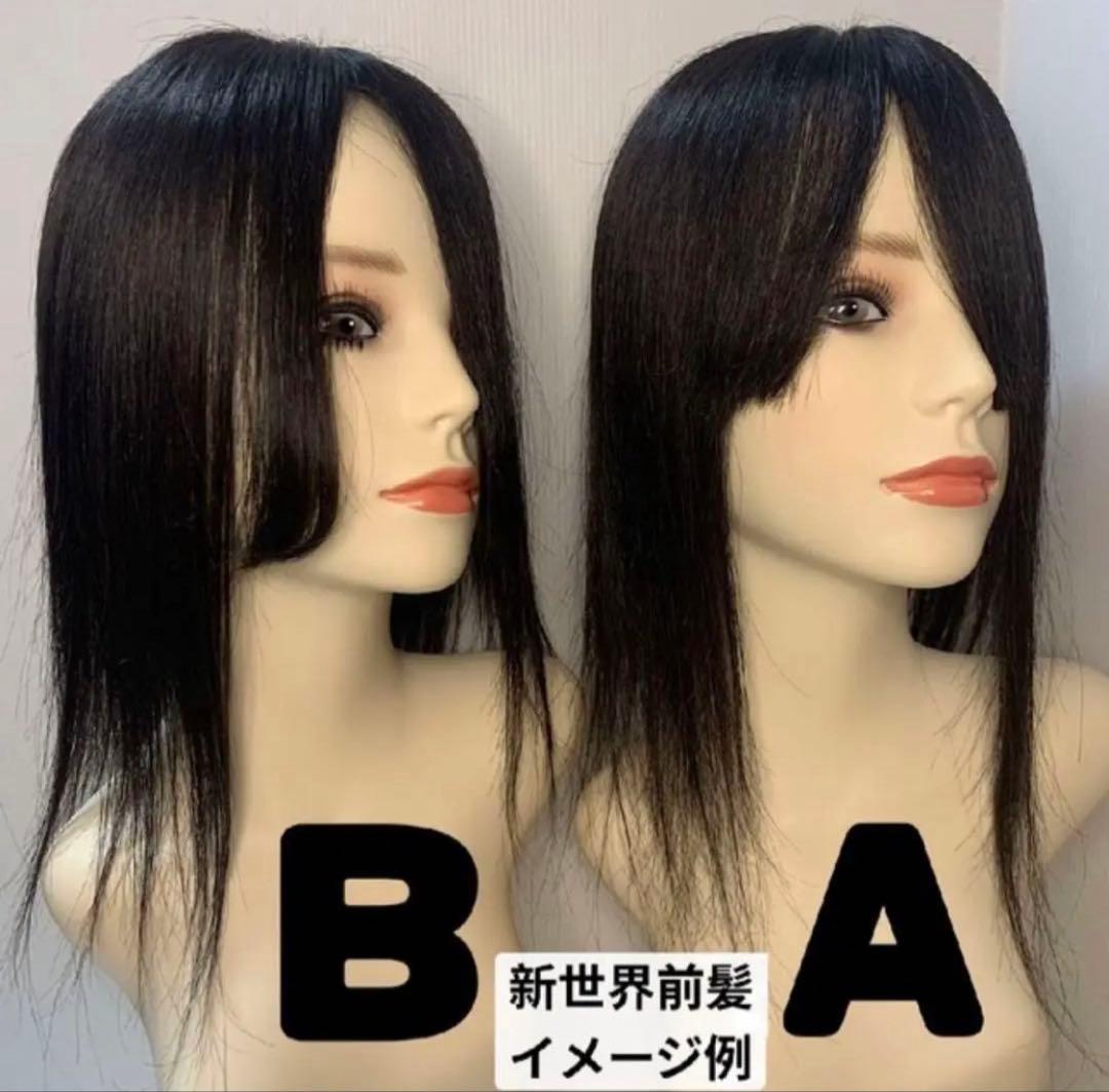2025新世界　人毛　ウィッグ　フルウィッグ　シルクスキン　医療ウィッグ　レミー