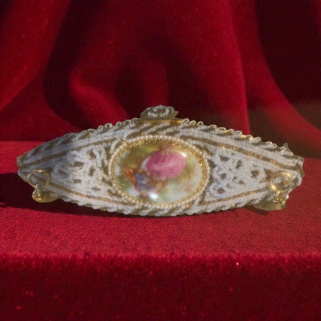 シルバー ドレープデザイン パーティーバッグ