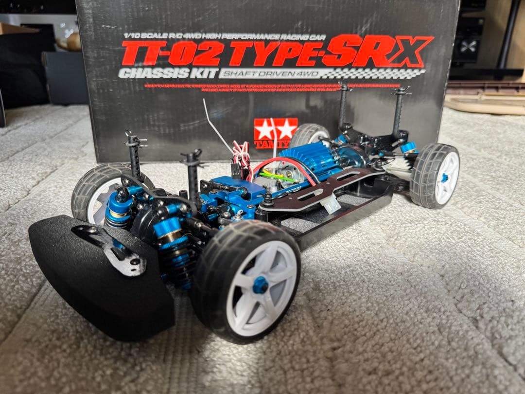 TT-02 TYPE SRX シャシキット 1/10 組立済み