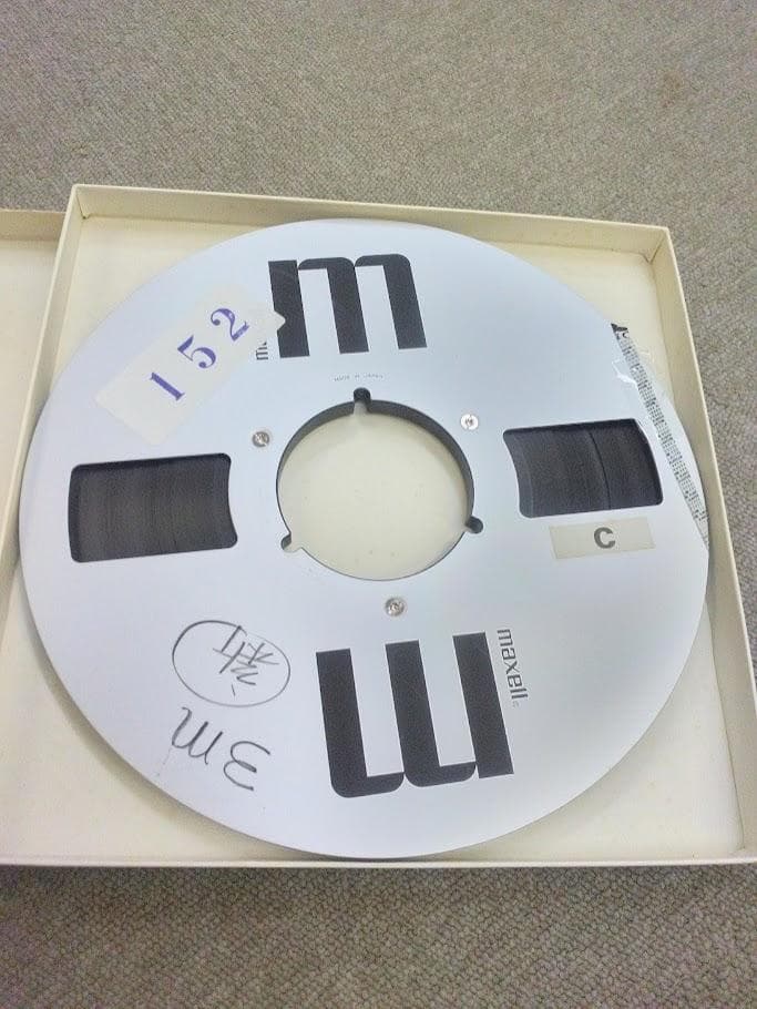 使用済　オープンリールテープ 5本セット　SONY・Scotch・maxell