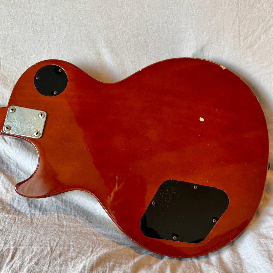 【動作確認済】グレコレスポール 1975年製フレイム杢 チェリーサンバースト