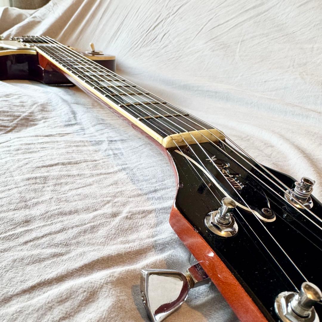 【動作確認済】グレコレスポール 1975年製フレイム杢 チェリーサンバースト
