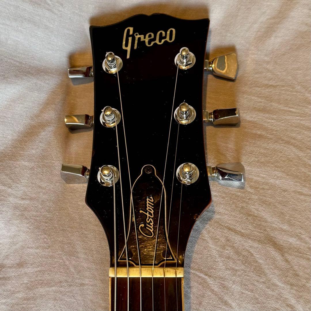 【動作確認済】グレコレスポール 1975年製フレイム杢 チェリーサンバースト