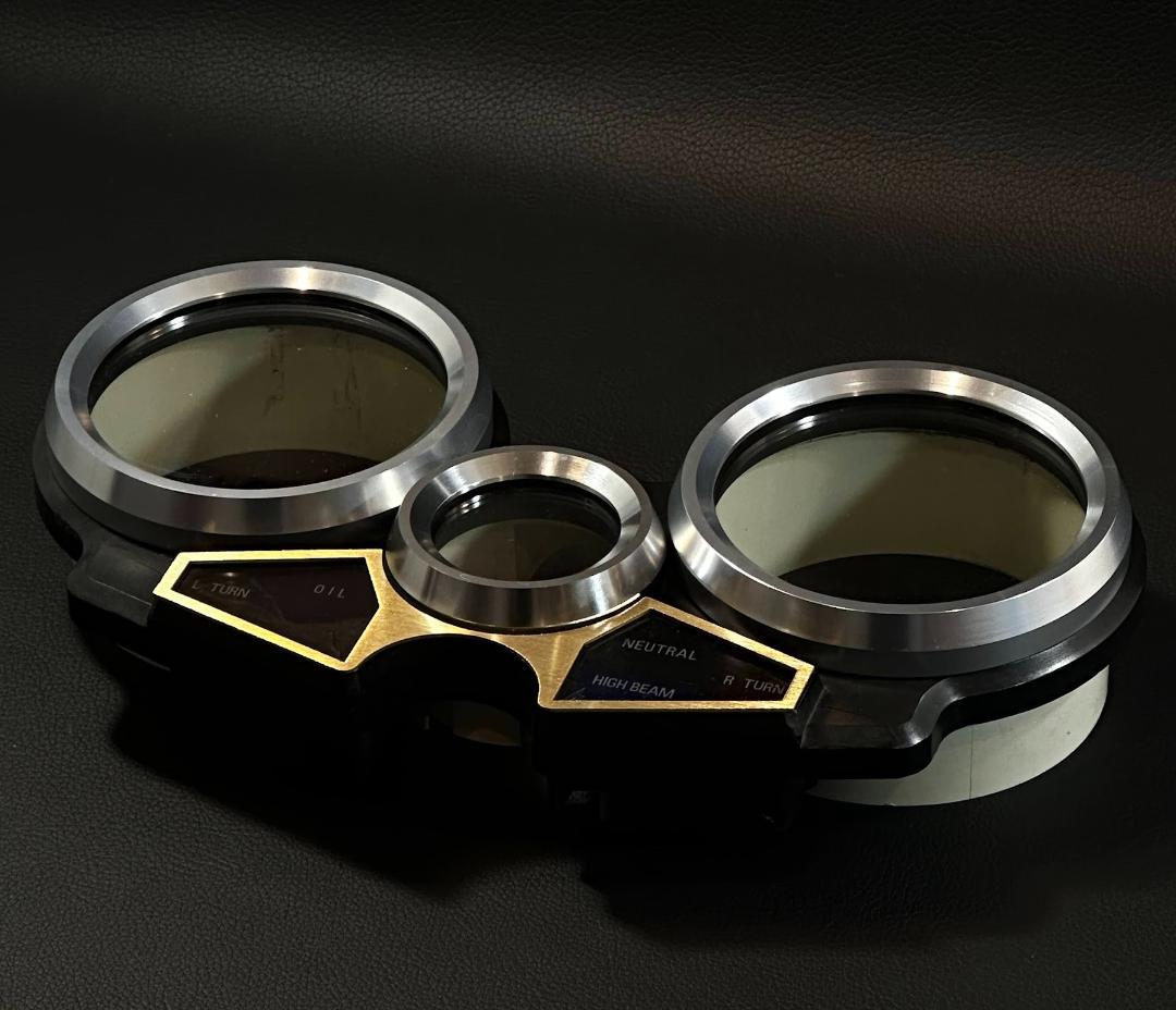 CBX400F CBX550F アルミビレット メーターリング フル m742