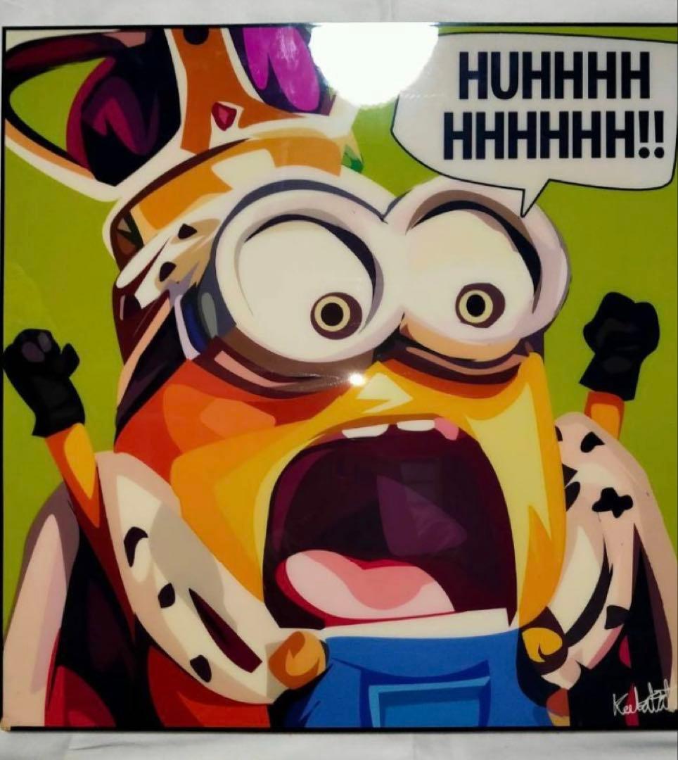 【正規輸入品】ミニオン キングボブ ミニオンズ アートパネル アートボード